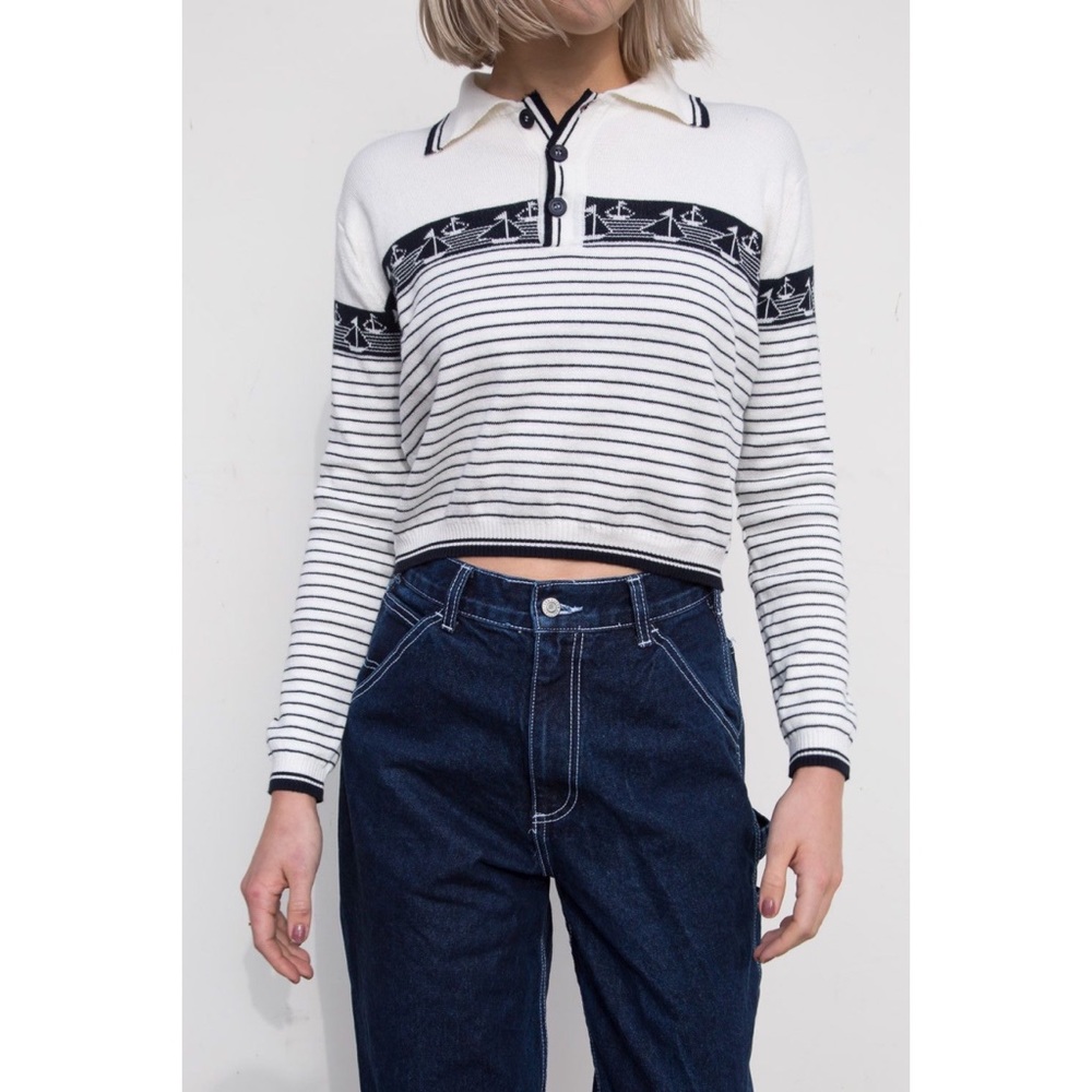 Brandy Melville Alisha Sail Boat Sweater
